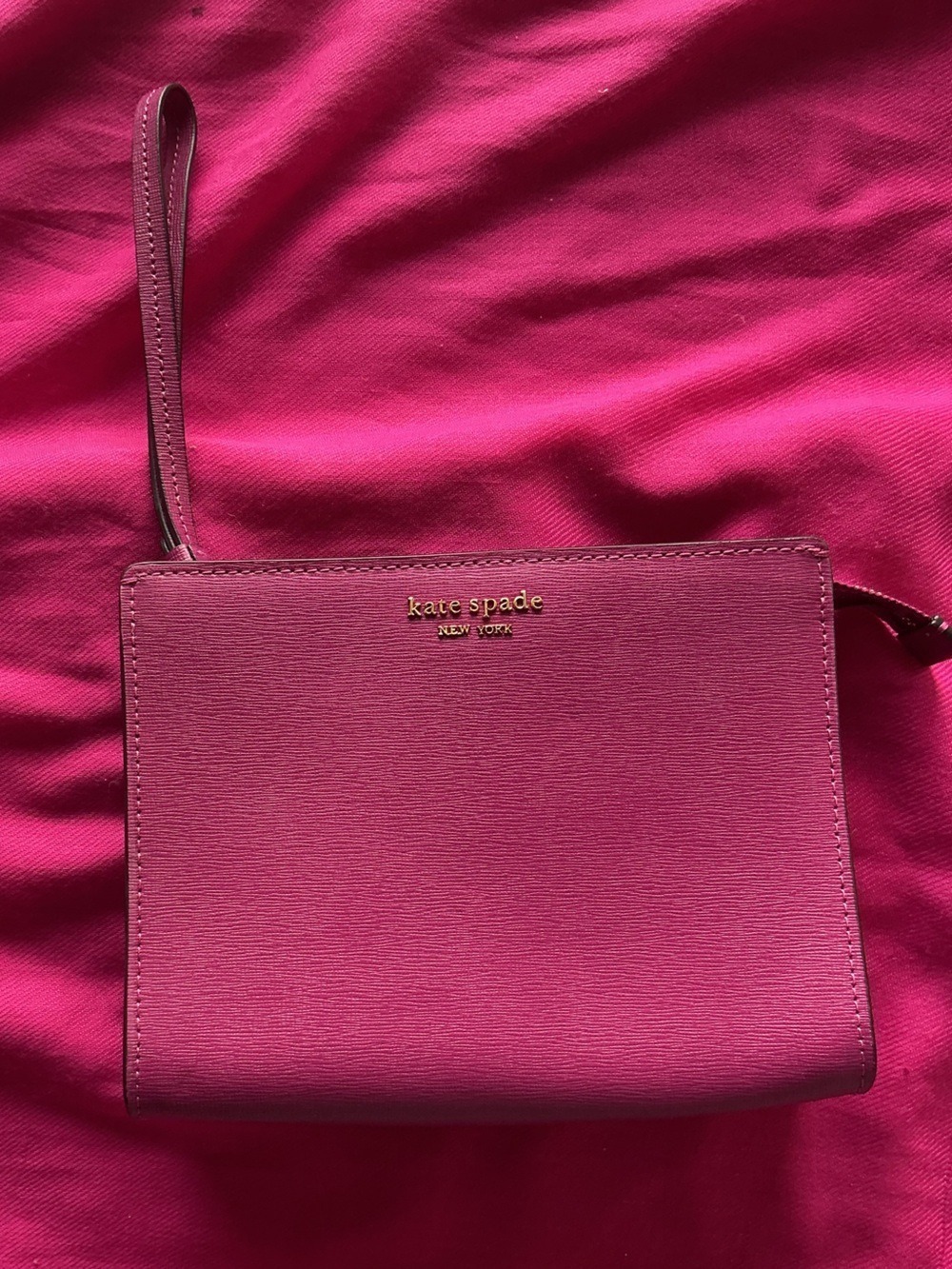 kate spade Hot Pink Wristlet - Picture 2 of 5